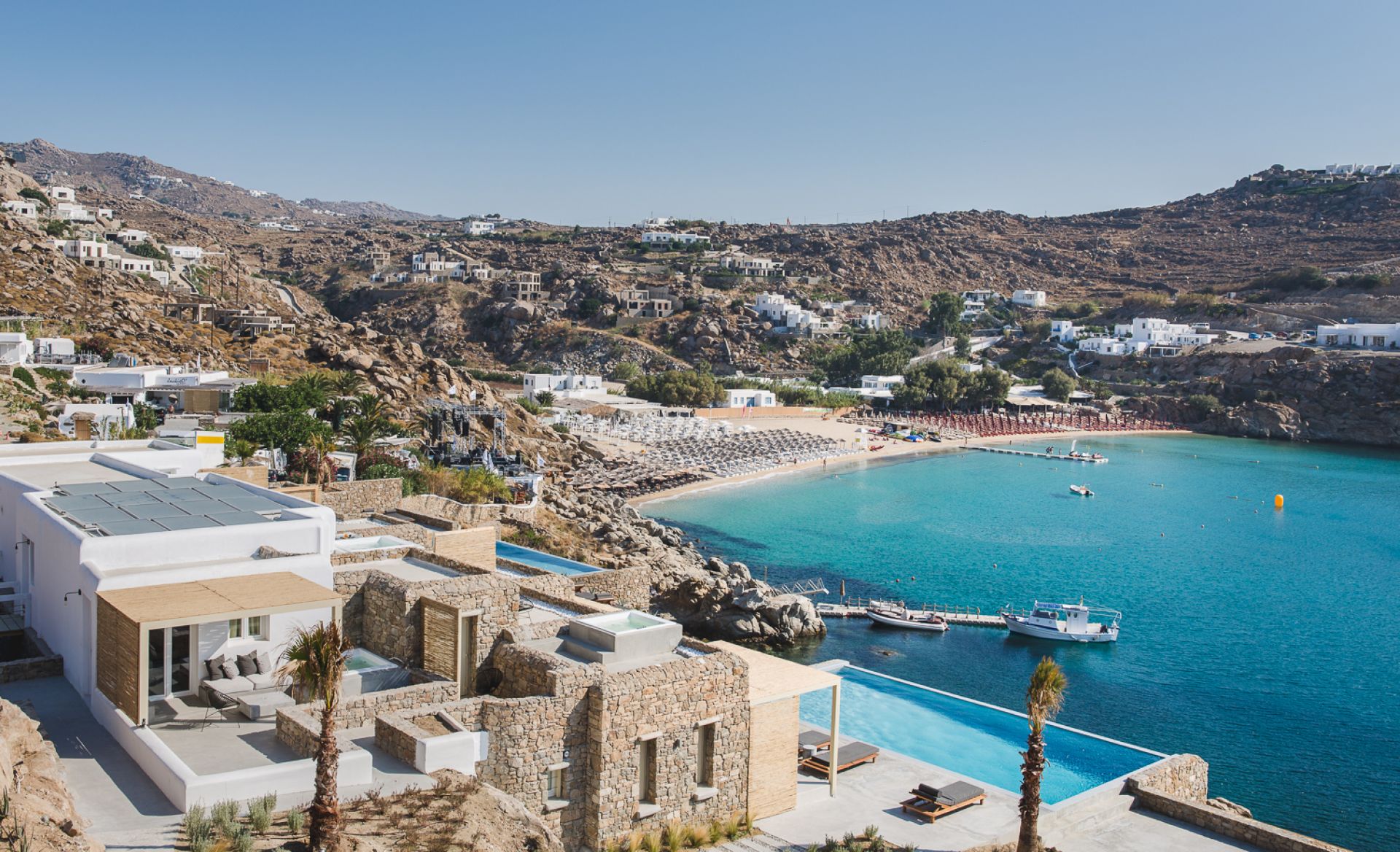 The Best Hotel at Super Paradise Beach, Mykonos - Where to Stay