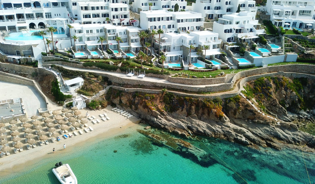 Grecotel Mykonos Blu Psarou Mykonos – Mykonos - Top 10 Luxury Mykonos Hotels by Mykonos Hotels