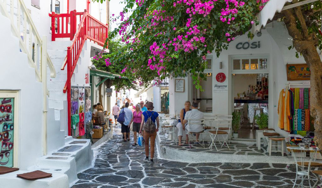 Luxury Boutiques on Mykonos