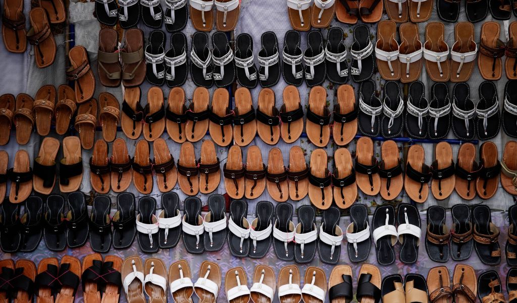 Greek Leather Sandals - Best Shopping in Mykonos Greece