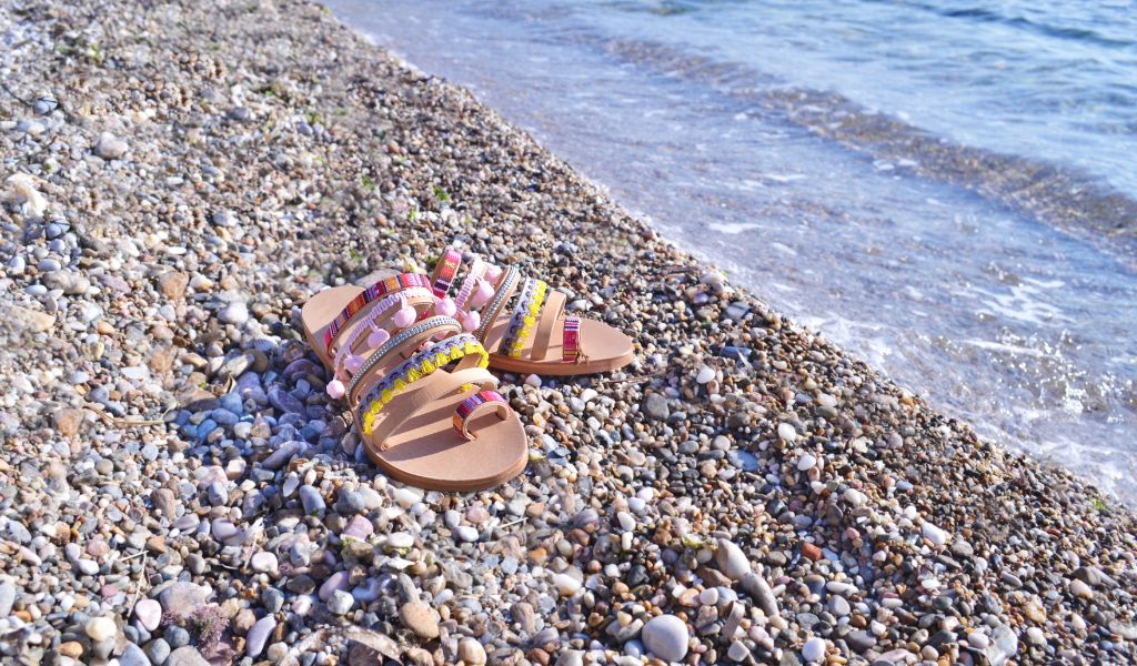 Greek Sandals - Best Shopping in Mykonos Greece
