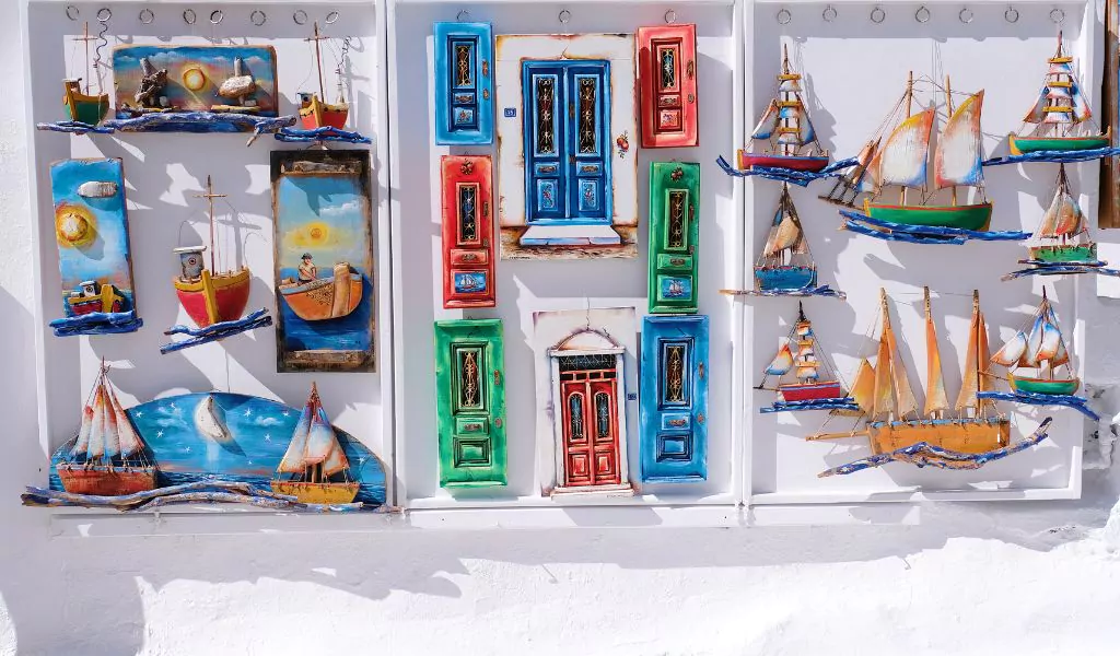 Greek Souvenirs - Best Shopping in Mykonos Greece