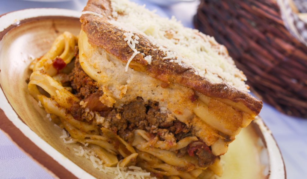 Indulge in Mykonos Greece Local Cuisine – Pastitsio Moussaka