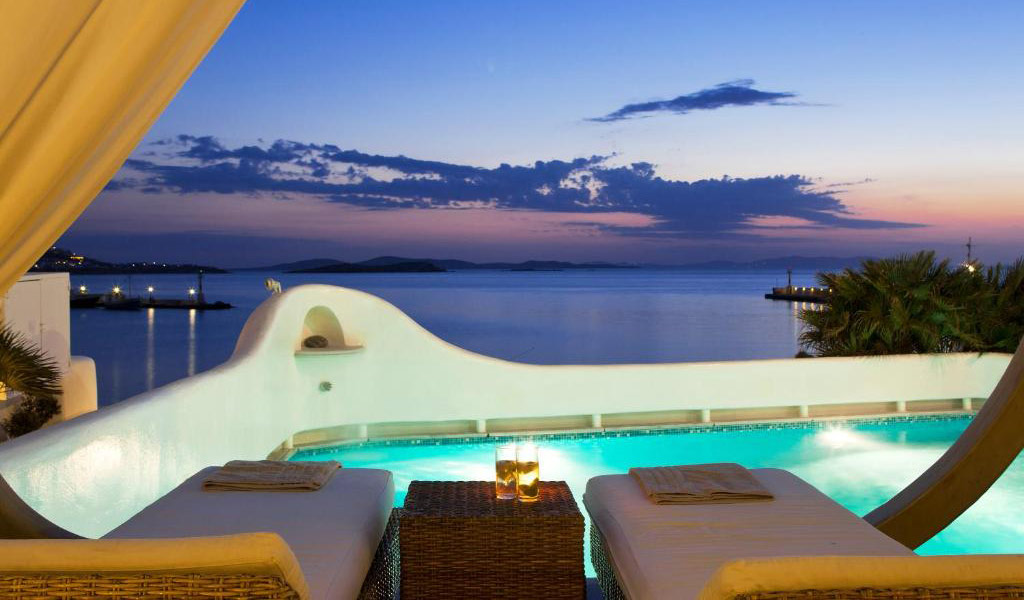 Harmony Boutique Hotel in Mykonos Town Greece