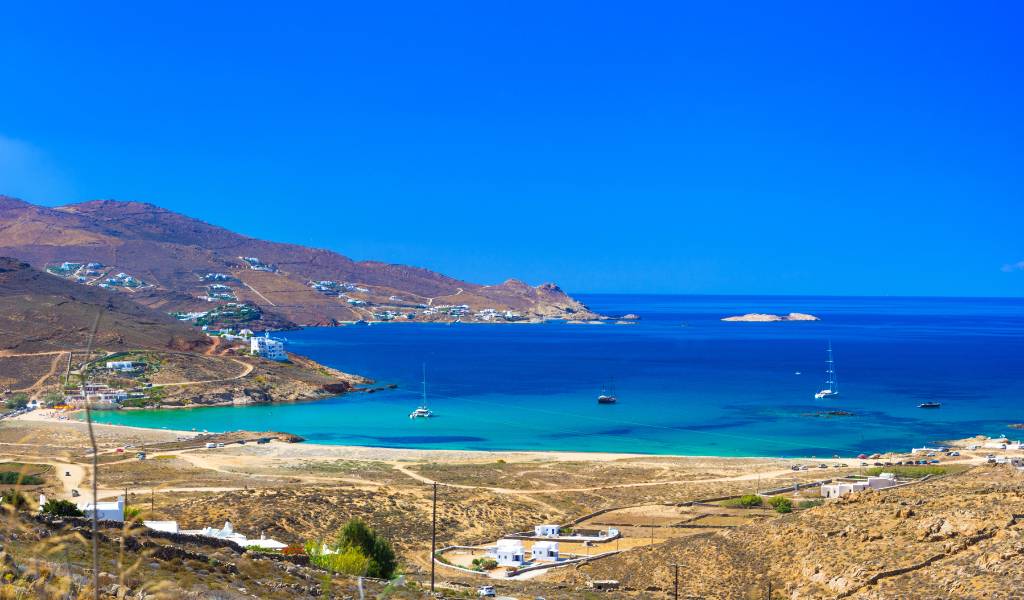 The Amazing Beach of Ftelia in Mykonos Greece – Mykonos on a Budget