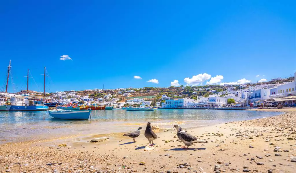 Mykonos Greece Port - Sailing to Mykonos on a Budget: Ferry Journeys