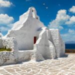 Panagia Paraportiani Church in Mykonos Greece