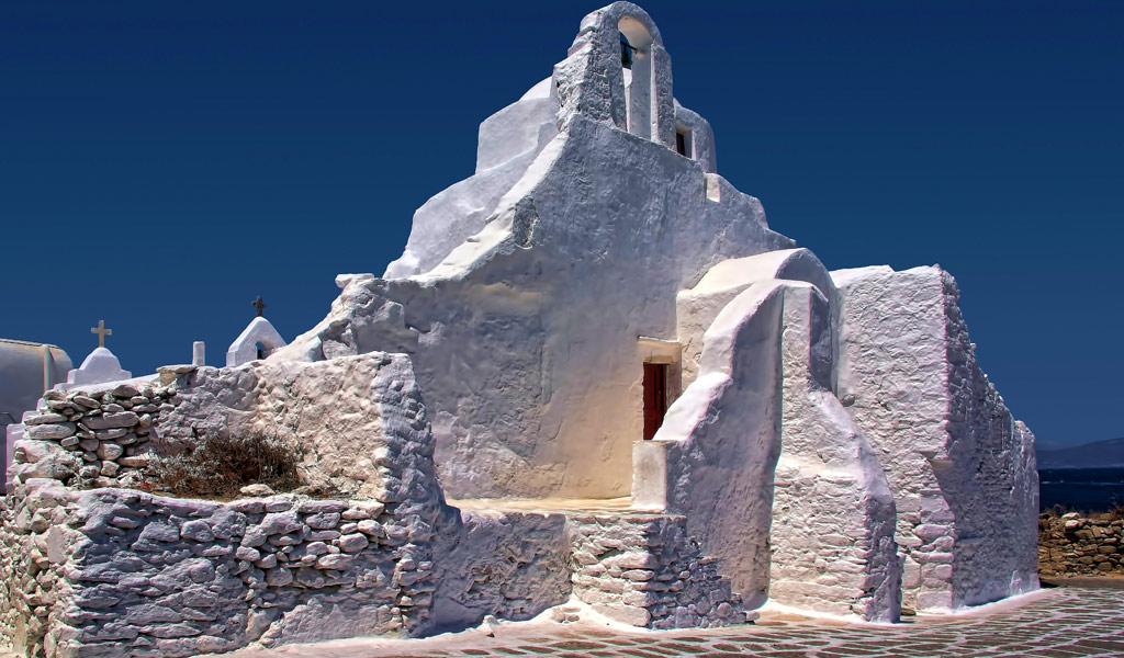 Panagia Paraportiani Church in Mykonos Greece – Mykonos Solo Travel