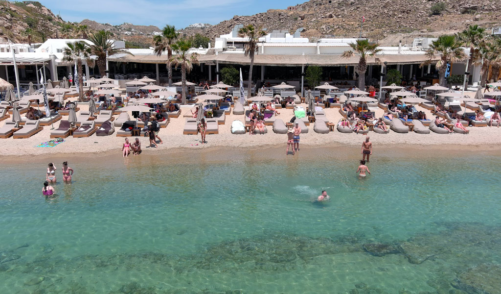 Tropicana Beach Bar & Restaurant - Best Beach Clubs in Mykonos