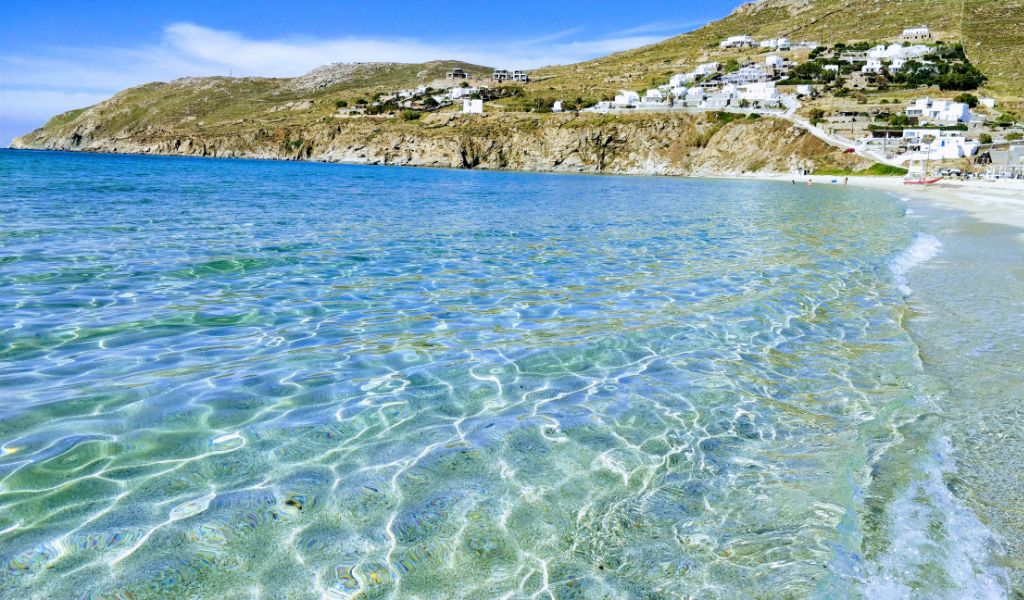 Magnificent Sandy Beach in Mykonos Greece – Mykonos Travel Guide