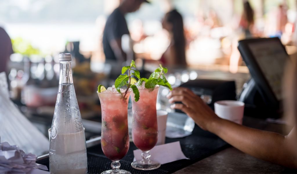Cocktail in Beach Bar – Mykonos Travel Guide