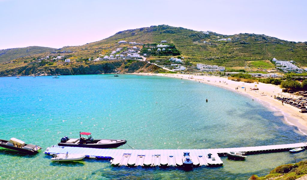 Ftlia Beach Mykonos Greece