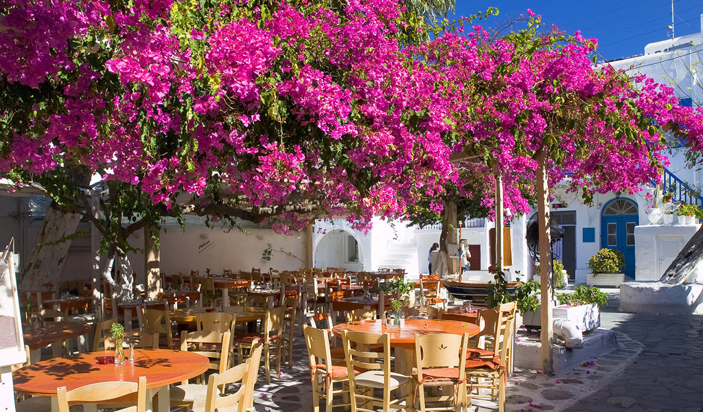 Colorful & Picturesque Mykonos During Spring
