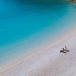 Couple in the Beach - Mykonos Honeymoon