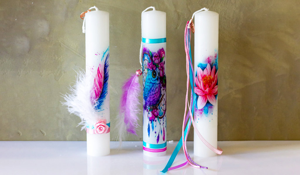 Handmade Greek Easter Candles by Dandelion’s Light – Greek Easter in Mykonos